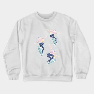 Skater Gurl Crewneck Sweatshirt